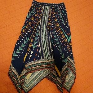 Fun multicolored skirt!